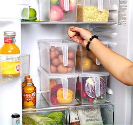 日式冰箱保鲜盒冷冻食品收纳盒保鲜盒鸡蛋盒
